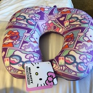 New Hello Kitty Kitty Travel Comfort Pillow